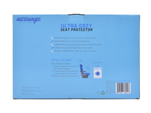 Load image into Gallery viewer, Assuage Ultra Cozy Seat Protector Packaging from back