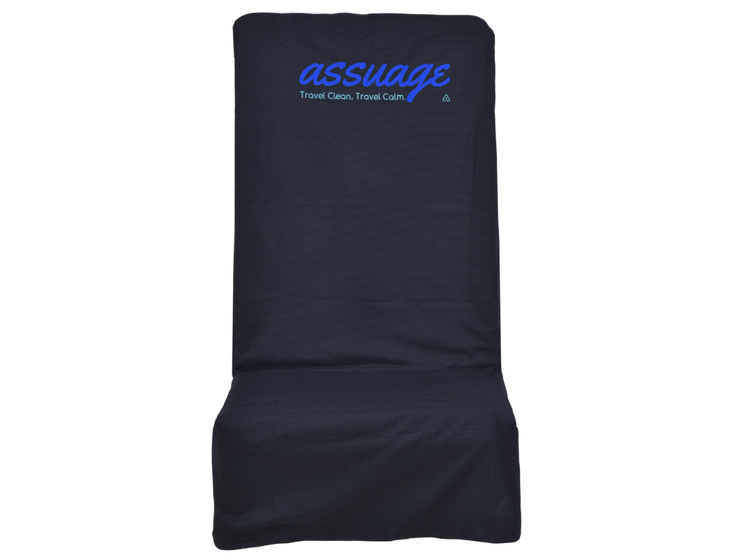 Assuage Recyclable Seat Protector from front.